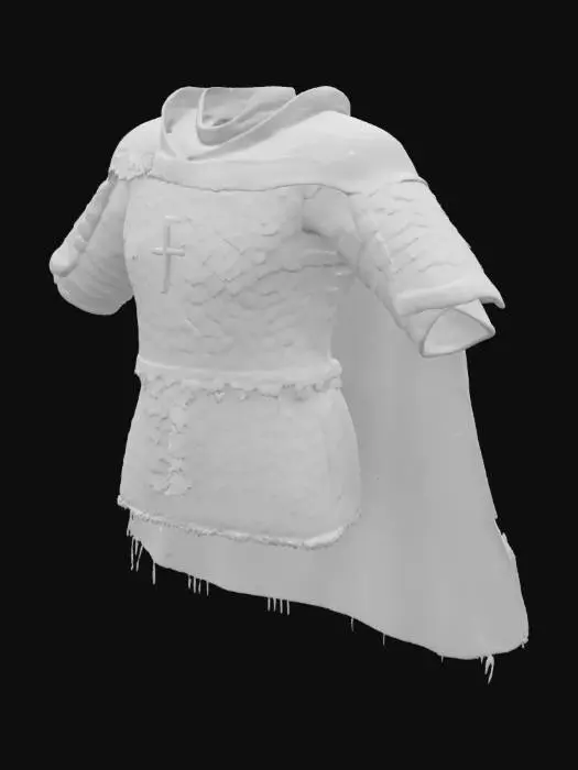 3D model for Roman Scale Armor Display