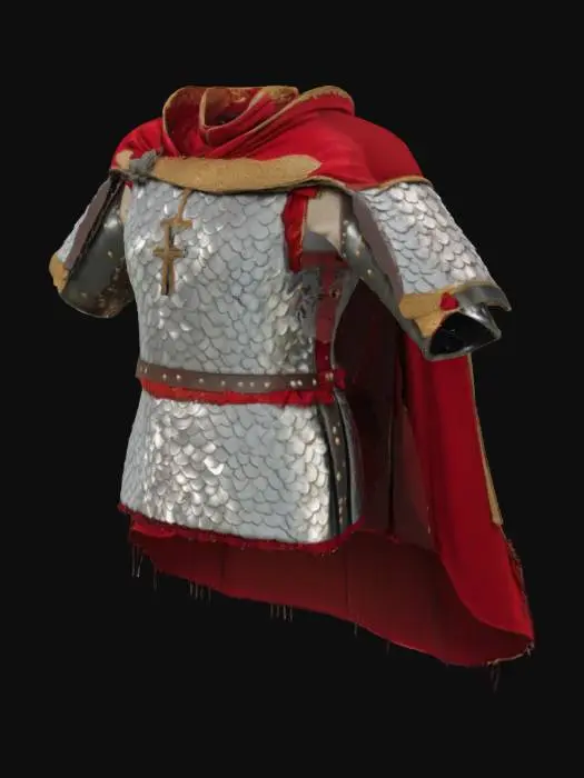 3D model for Roman Scale Armor Display
