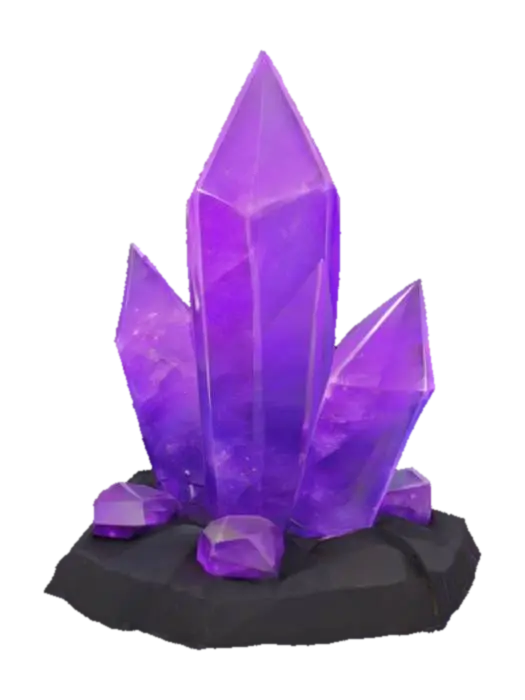 low poly crystal - Rock 3D-model, gegenereerd door AI