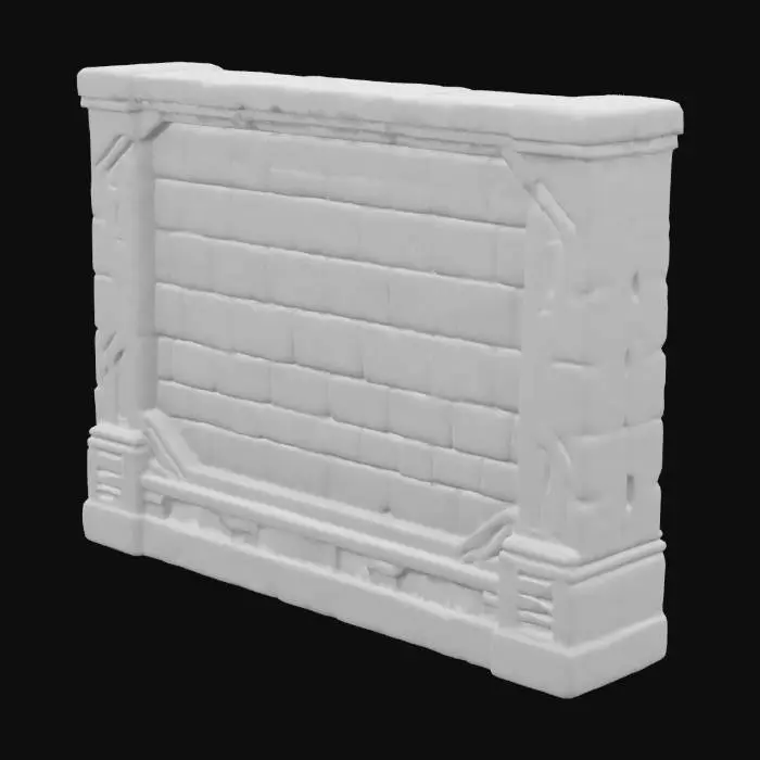 3D model for Stone Wall Design