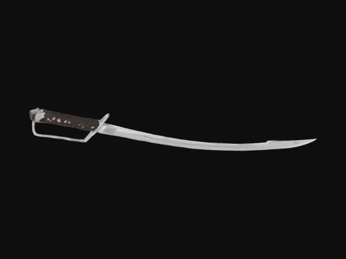 3D model for Curved Saber to Roblox Game
