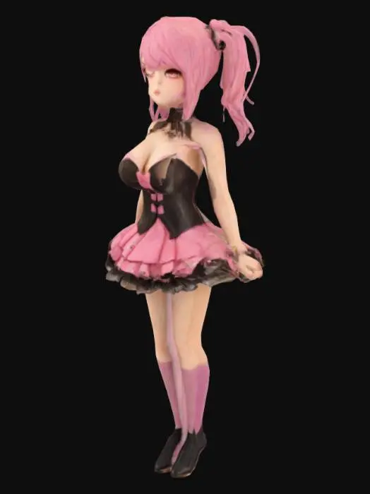 3D model for Pink Elegance