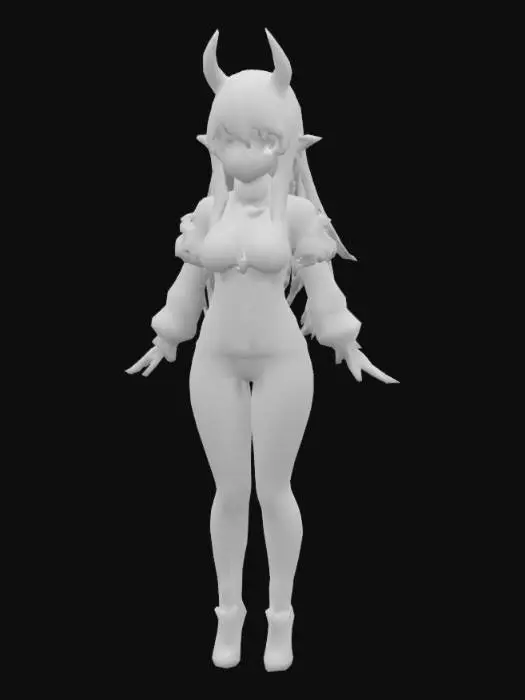 3D model for Demon Enchantress