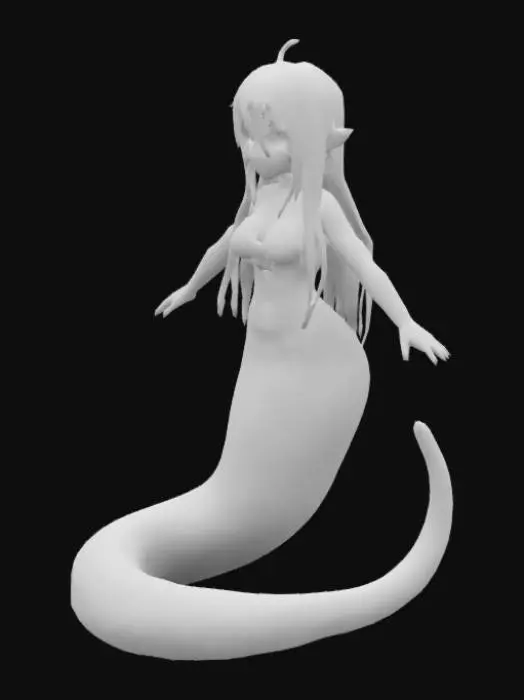3D model for Naga Enchantress