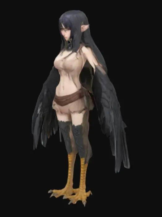 3D model for Harpia Mystica