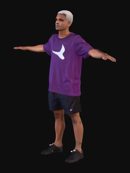 3D model for Nike Purple Style