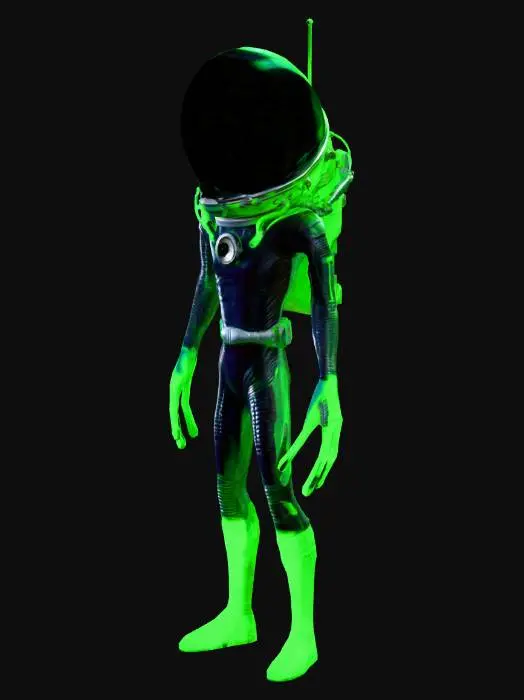 3D model for alien