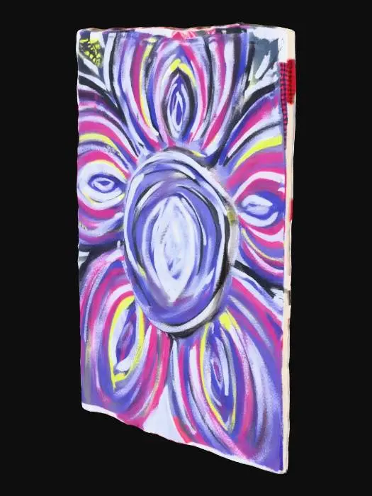 3D model for Vibrant Vortex