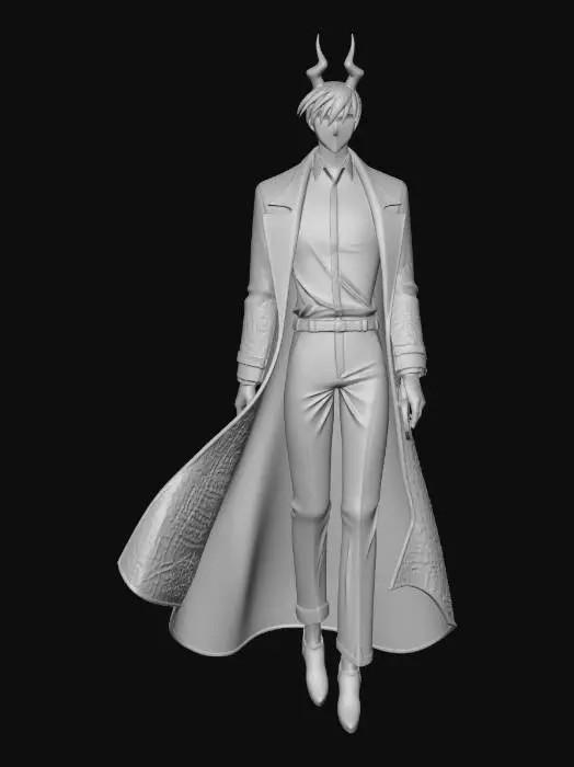 3D model for Demon in a White Coat