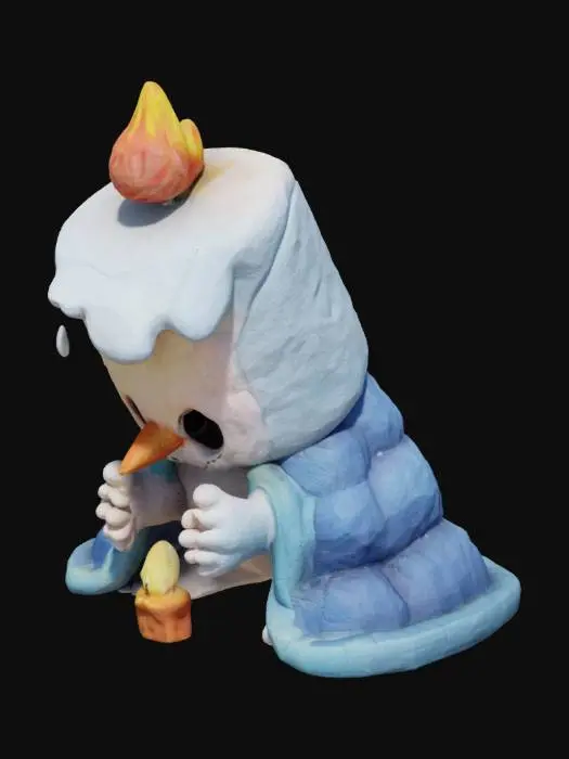 3D model for Melting Solitude