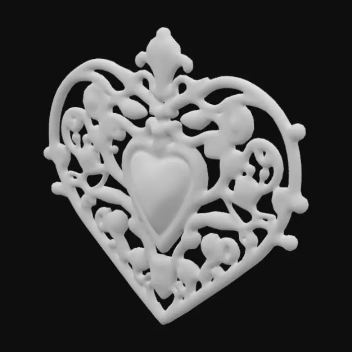 3D model for Heart of Elegance