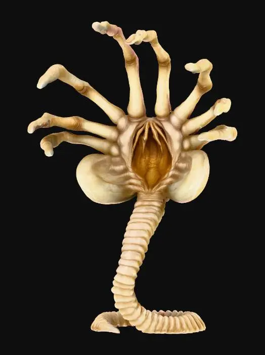 3D model for Alien Specimen Exhibit, #villain#