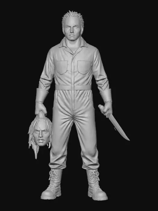 3D model for Silent Stalker, #Halloween2025#