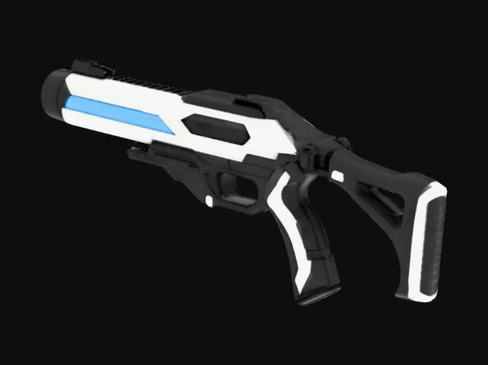 3D model for Нарисуй лазерное оружее будущего.