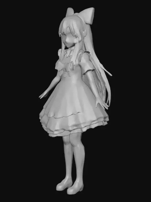 3D model for 爱丽丝