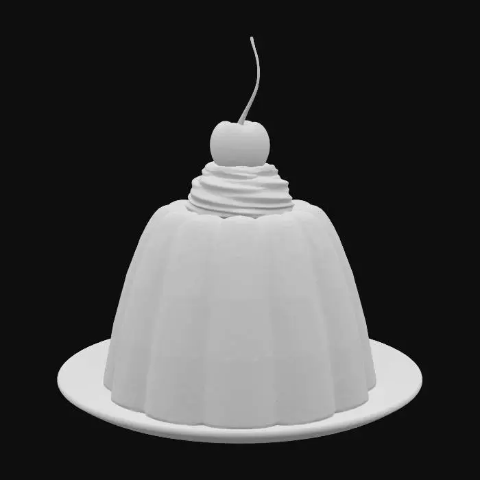 3D model for Cherry jelly Delight