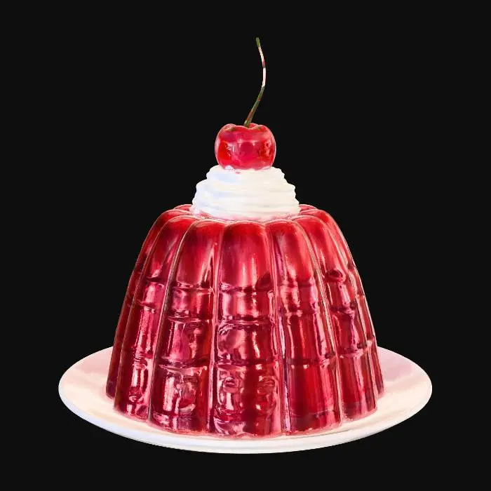 3D model for Cherry jelly Delight