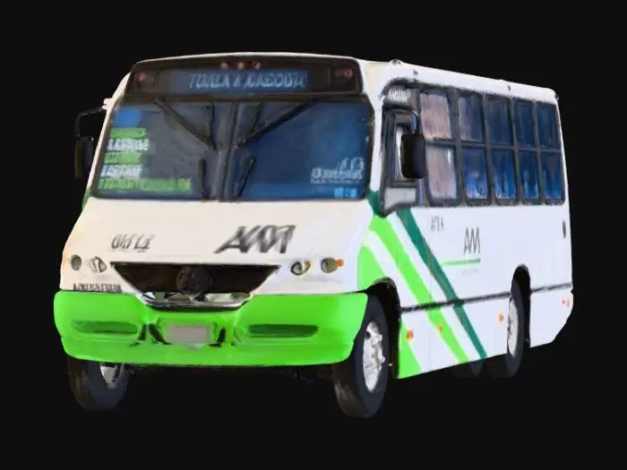 3D model for Bus in Transit