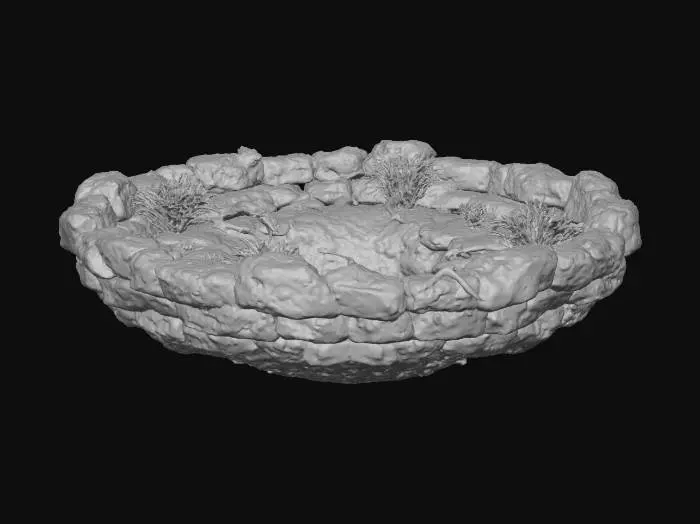 3D model for Hidden Oasis