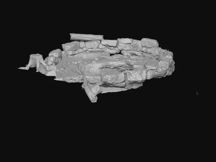 3D model for Hidden Oasis