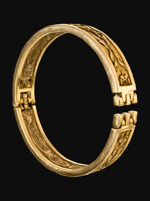 3D model for Floral Harmony Bracelet