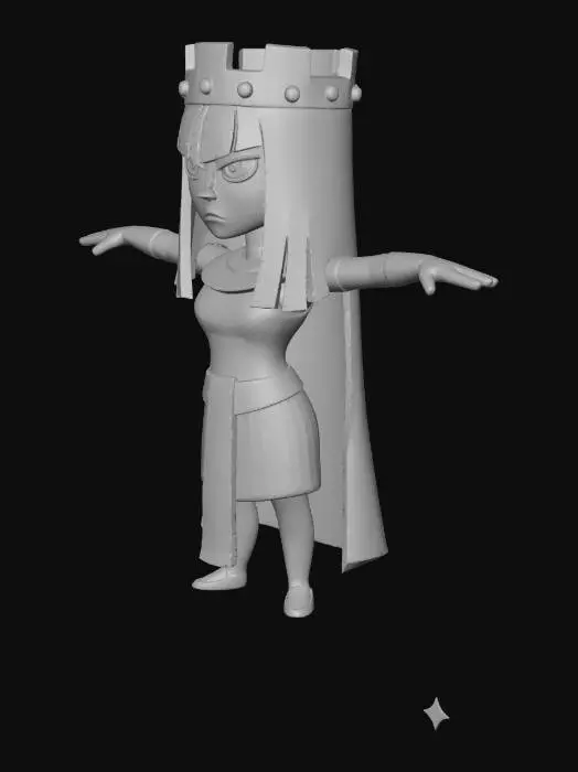 3D model for Royal Stance