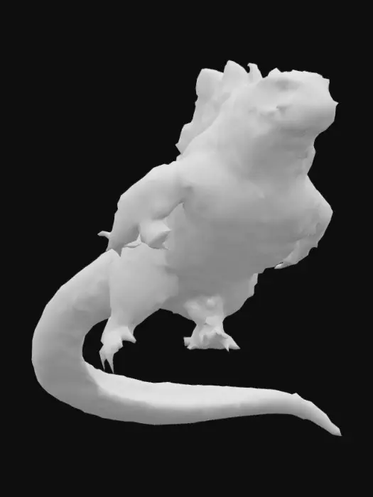 3D model for mr marine iguana