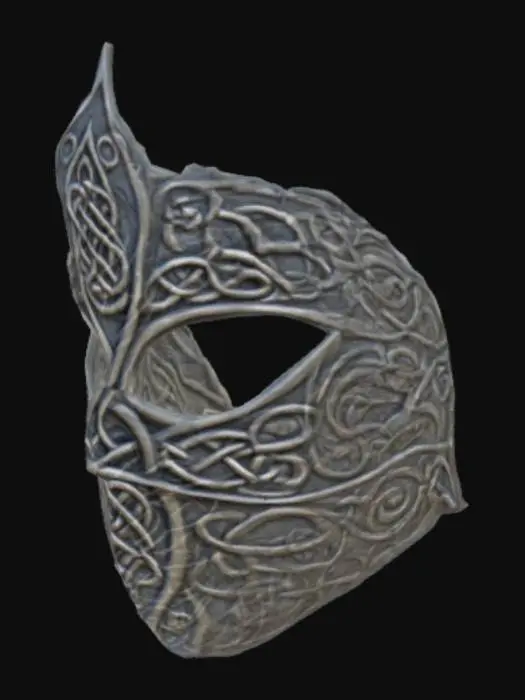 3D model for Viking Warrior Mask