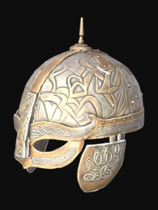 3D model for Viking Warrior Helmet