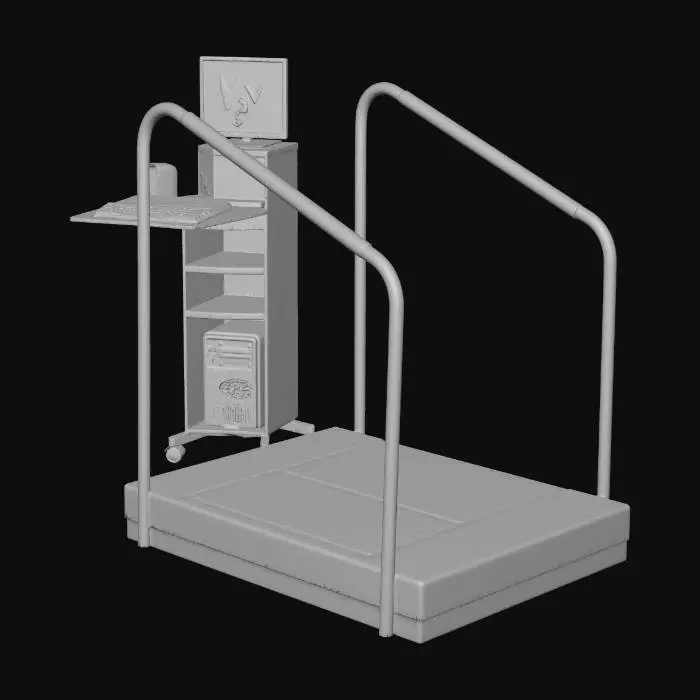 3D model for Gait analysis treadmill