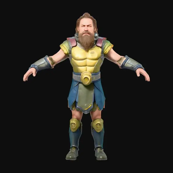 3D model for Zeus Gladiator