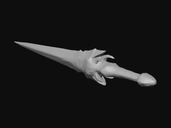 3D model for energy sword