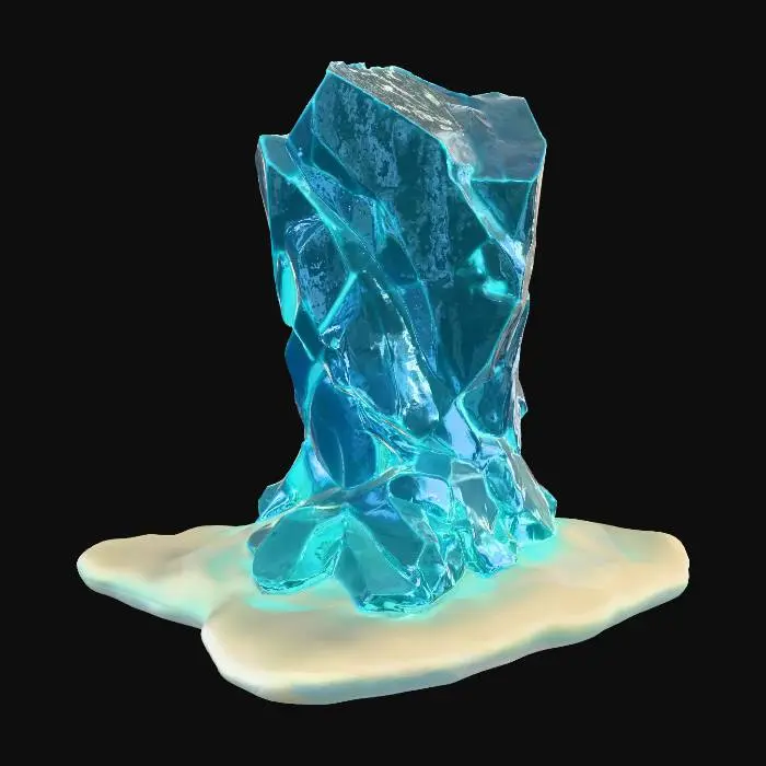 3D model for Crystal Glow