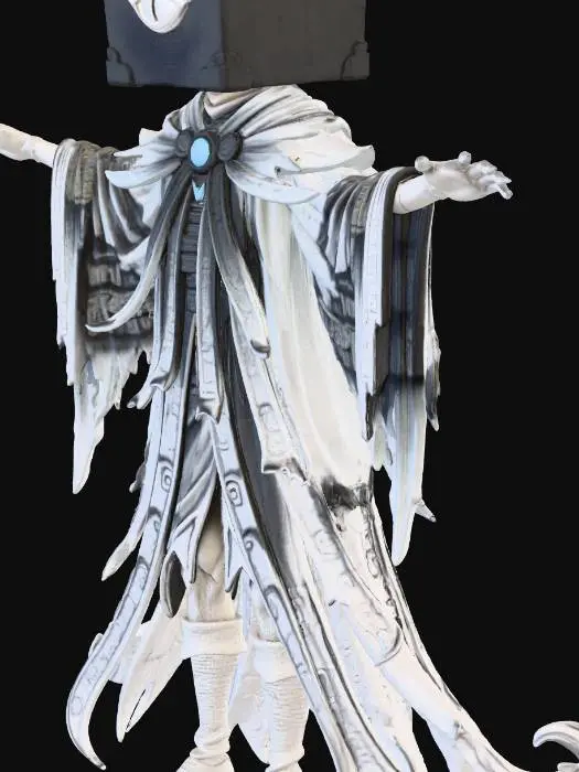3D model for Arcane Archivist