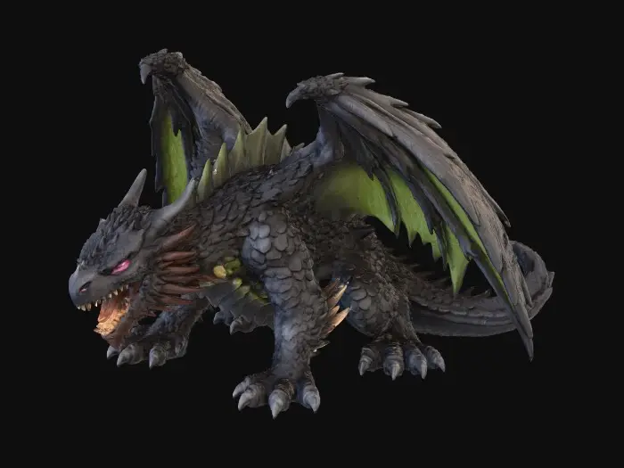 3D model for Midnight Fury