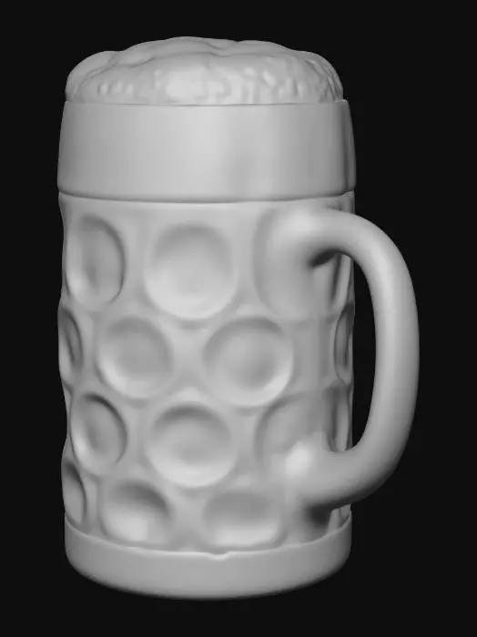 3D model for Foamy Beer Mug