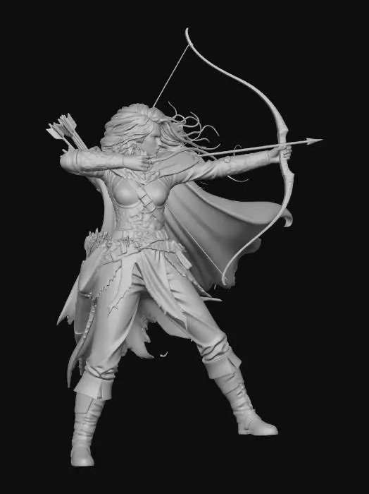 3D model for Crimson Arrow