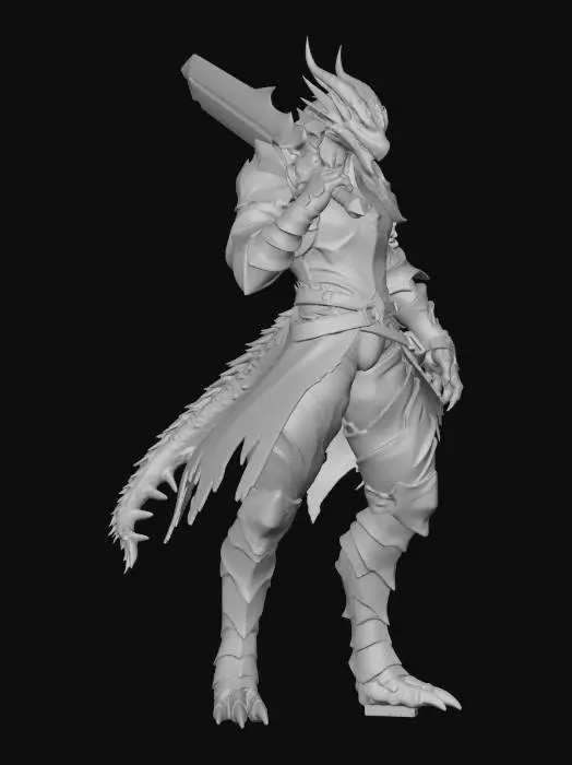 3D model for Inferno Dragonborn