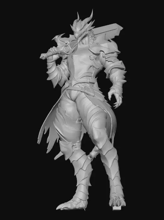 3D model for Inferno Dragonborn