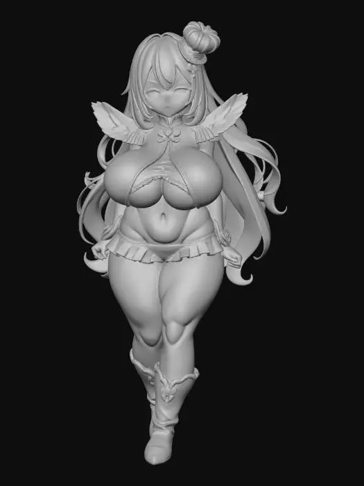 3D model for Golden Valkyrie Idol