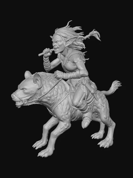3D model for Goblin Rider Whisk