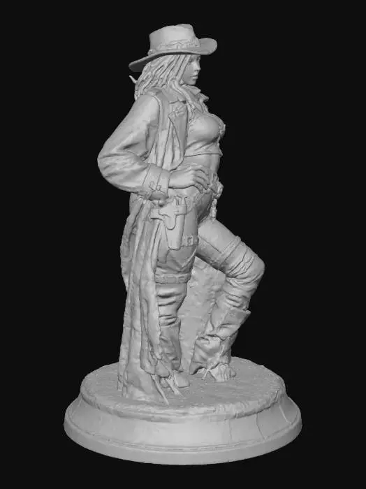 3D model for Outlaw Warrior, #Thanksgiving#