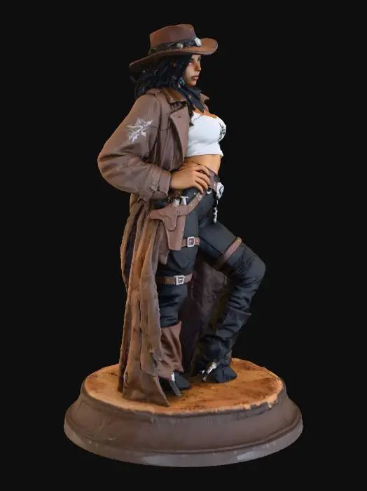 3D model for Outlaw Warrior, #Thanksgiving#