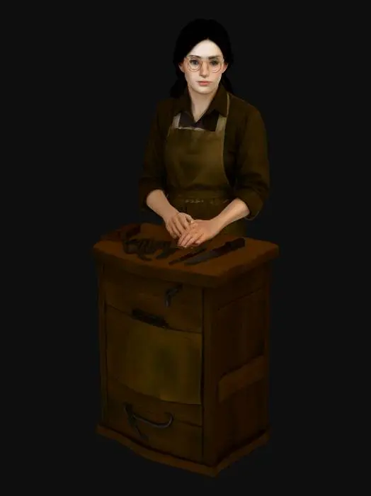 3D model for The Alchemist's Apprentice, #Thanksgiving#