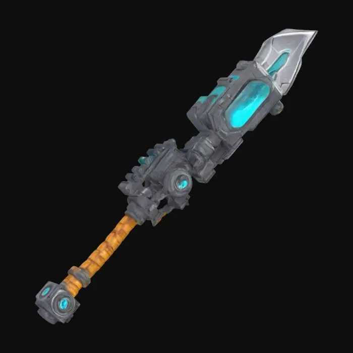 3D model for Crystal Warblade, #ChronoForgeWeapon#