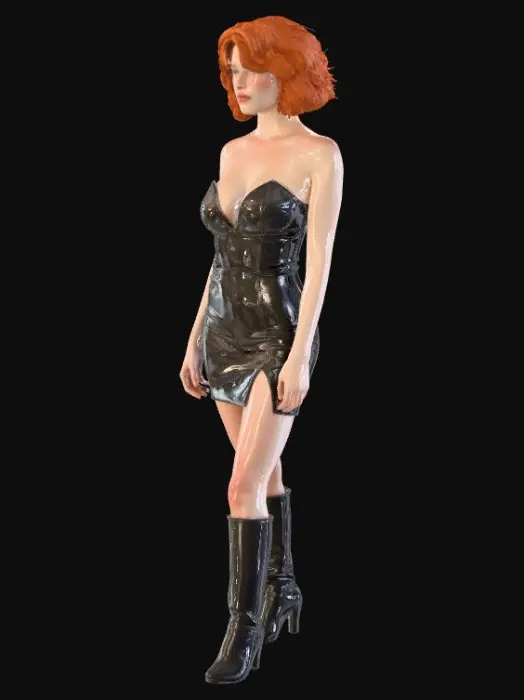 3D model for Sunset Stroll