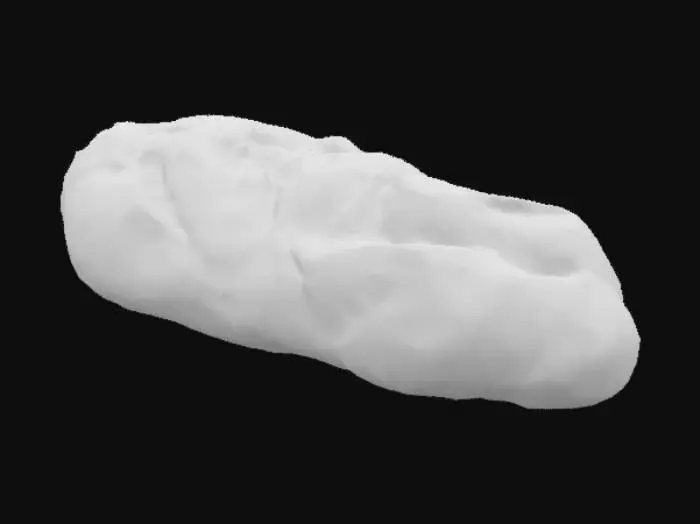 3D model for Rustic Rye Loaf