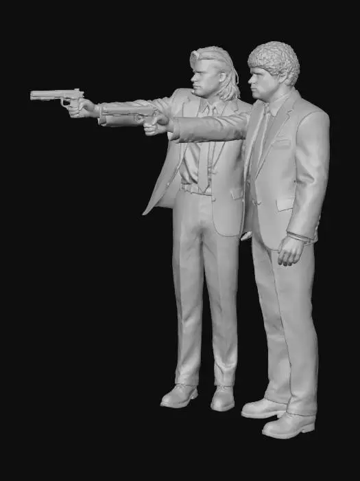 3D model for Pulp Fiction