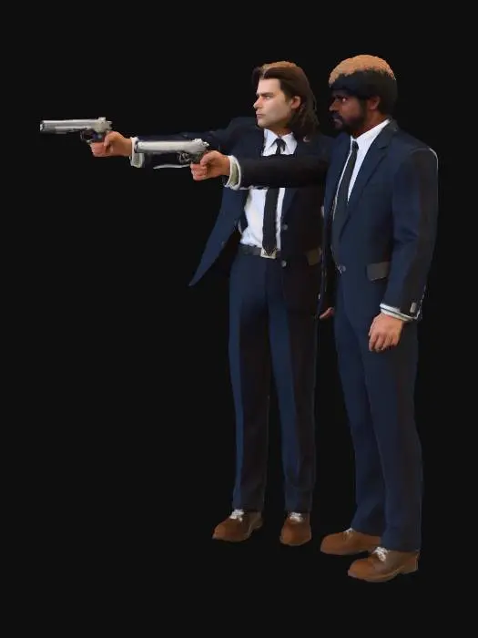3D model for Pulp Fiction