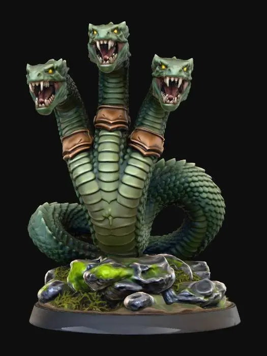 3D model for Snake Hydra